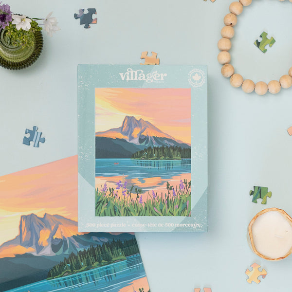 Yoho National Park 500 Piece Puzzle | Villager Puzzles | boogie + birdie