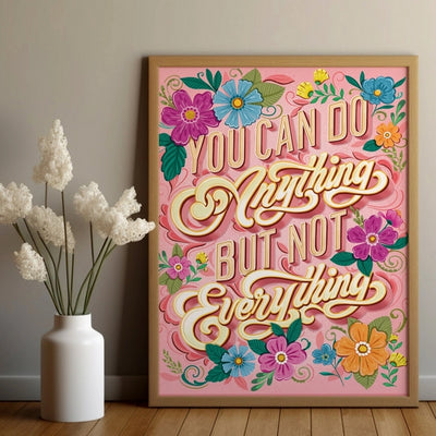 You Can Do Anything Art Print 11x14 | To & Fro Gifts | boogie + birdie