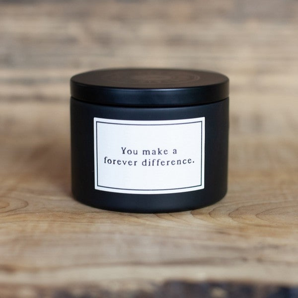 You Make A Forever Difference Candle | Cedar Mountain | boogie + birdie