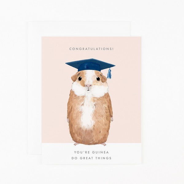 You're Guinea Do Great Things Graduation Card | Dear Hancock | boogie + birdie
