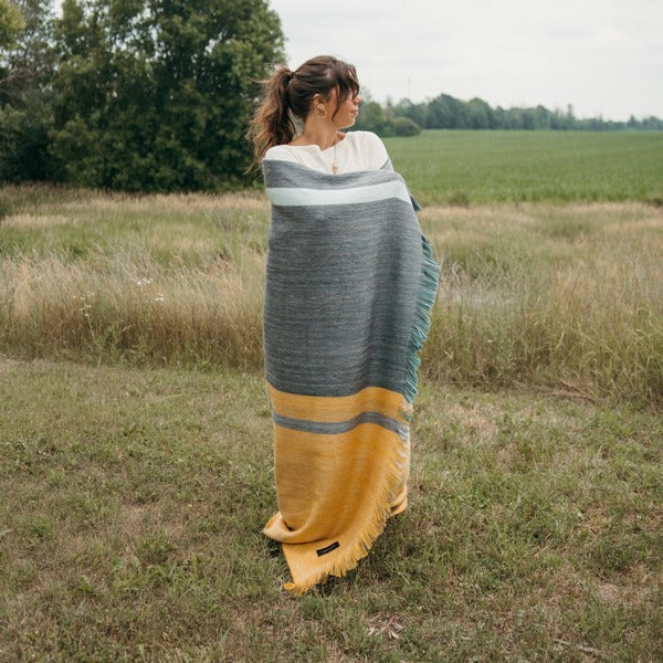 Yukon Large Alpaca Throw  | Pokoloko | boogie + birdie