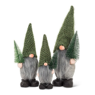 Small Gnome with a Knit Hat & Tree | Shop Holiday Décor at boogie + birdie