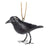 Crow Carved Ornament | boogie + birdie