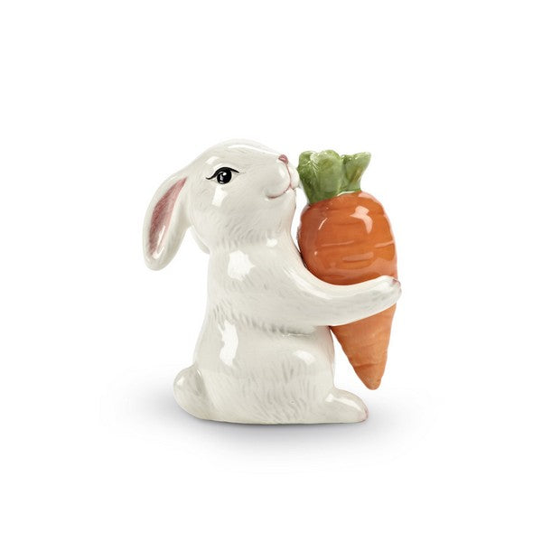 Bunny with Carrot Salt & Pepper Shakers | Shop Easter Décor at boogie + birdie in Ottawa.