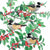 Yuletide Chickadees Lunch Napkins | Shop holiday at boogie + birdie in Ottawa.