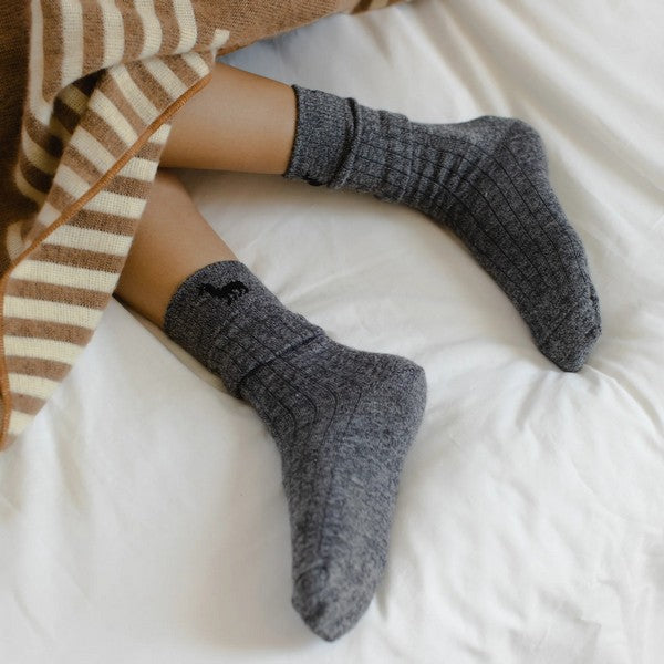 Granite Everyday Alpaca Socks