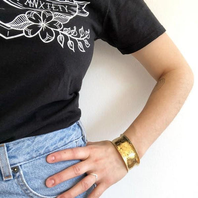 Lissa Bowie Antonin Brass Cuff