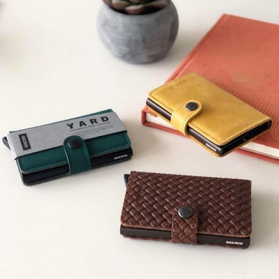 Matte Black SECRID Miniwallet | boogie + birdie