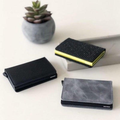 Matte Black Slimwallet | Accessories | boogie + birdie