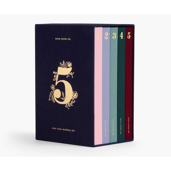 5 Year Keepsake Journal Boxed Set | Shop journals at boogie + birdie in Ottawa.