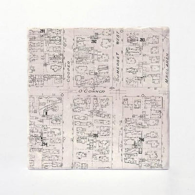 Centretown Maps Coaster Set | Versatile | boogie + birdie