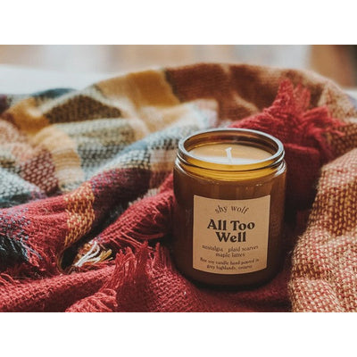 All Too Well Candle | Shop Shy Wolf Candles at boogie + birdie in Ottawa.