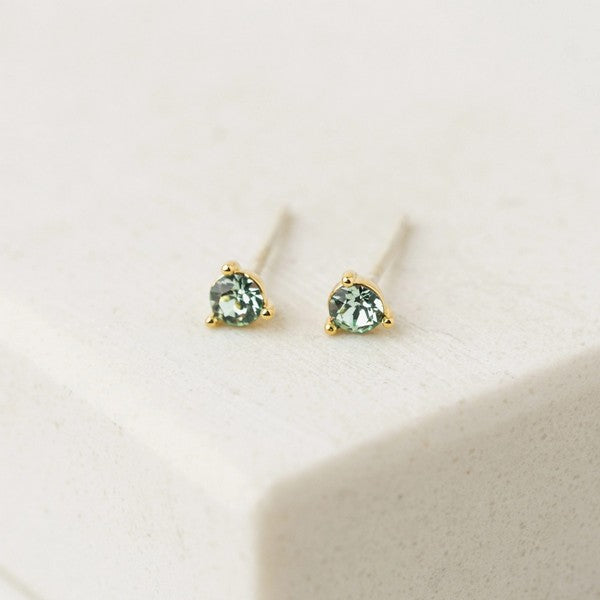 August Kaleidoscope Birthstone Stud Earrings | Lover's Tempo | boogie + birdie