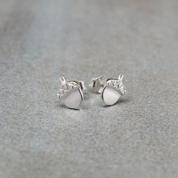 Acorn Stud Earrings | Argent Whimsy | boogie + birdie