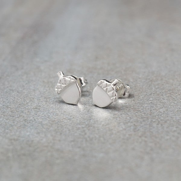 Acorn Stud Earrings | Argent Whimsy | boogie + birdie
