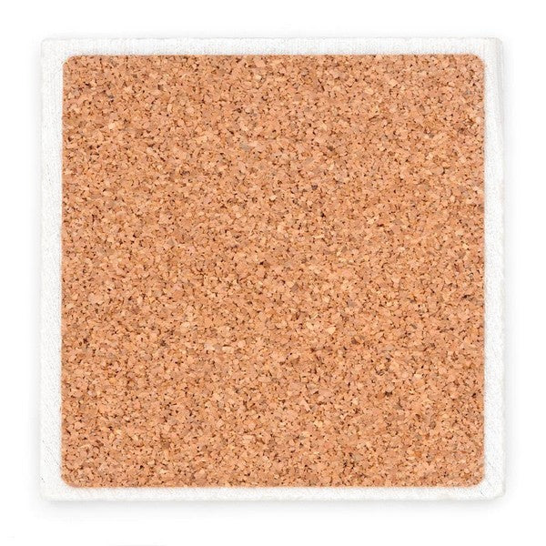 Forest Moose Marble Coaster