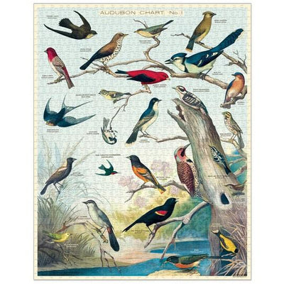 Audubon Birds 1000 Piece Puzzle