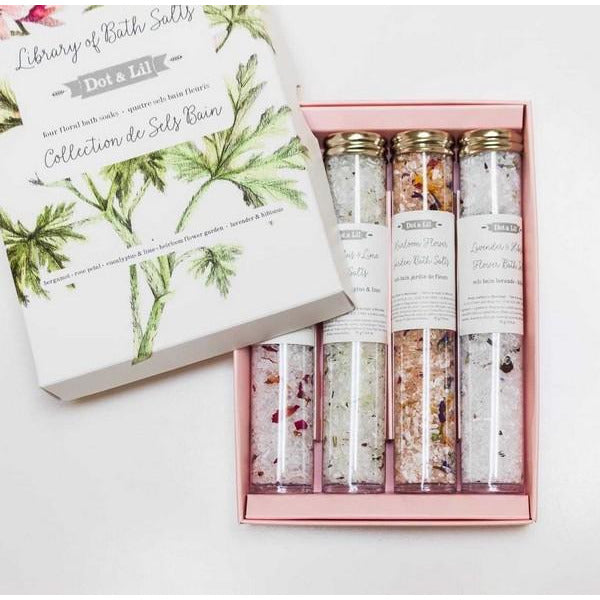 Library of Bath Salts Gift Set | Dot & Lil | boogie + birdie