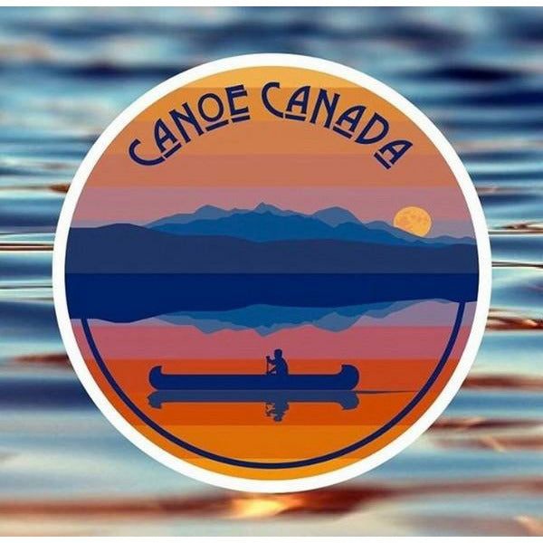 Canoe Canada Sticker | Damn Fine | boogie + birdie
