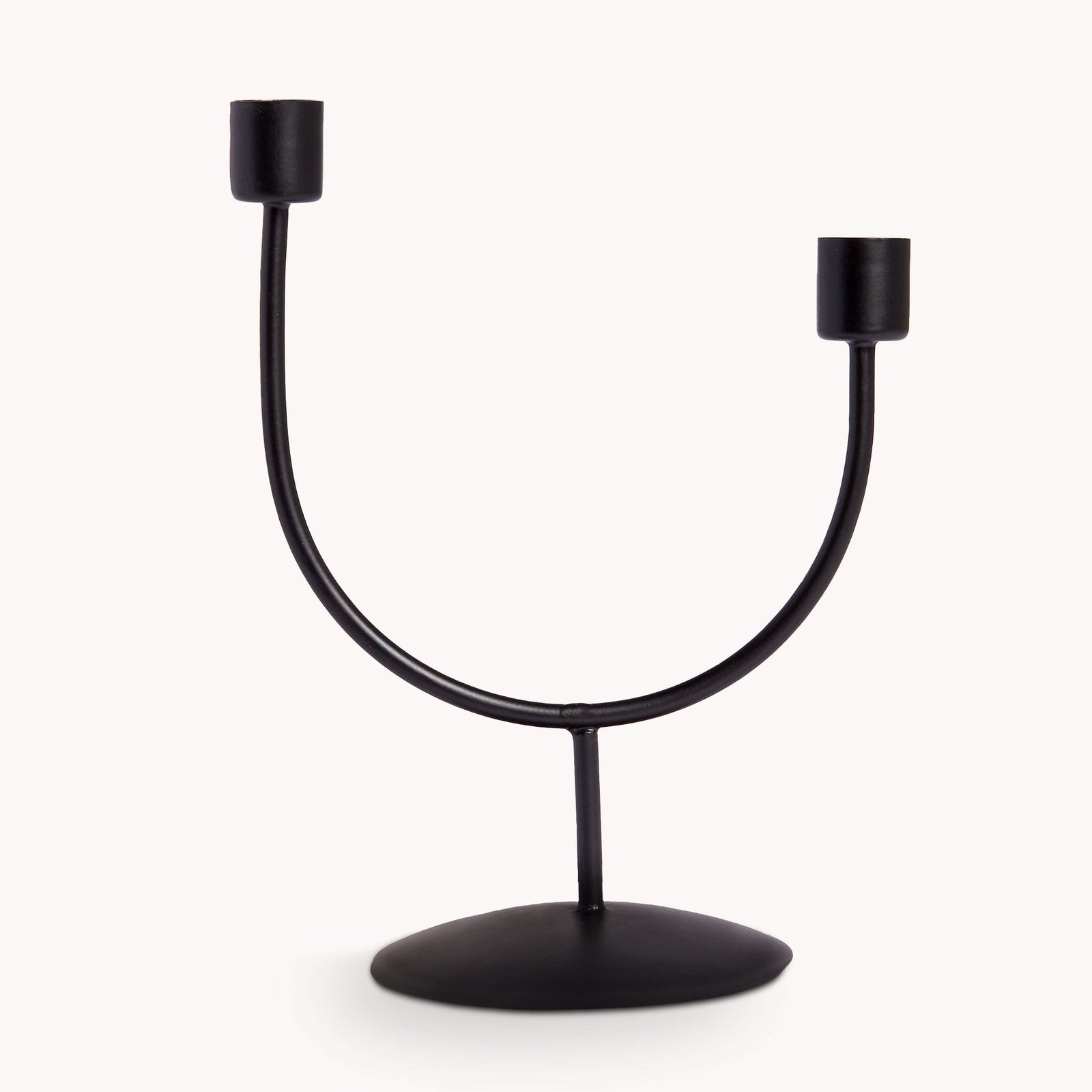 Black Asymmetrical Candle Holder | Shop Pokoloko Home Décor at boogie + birdie