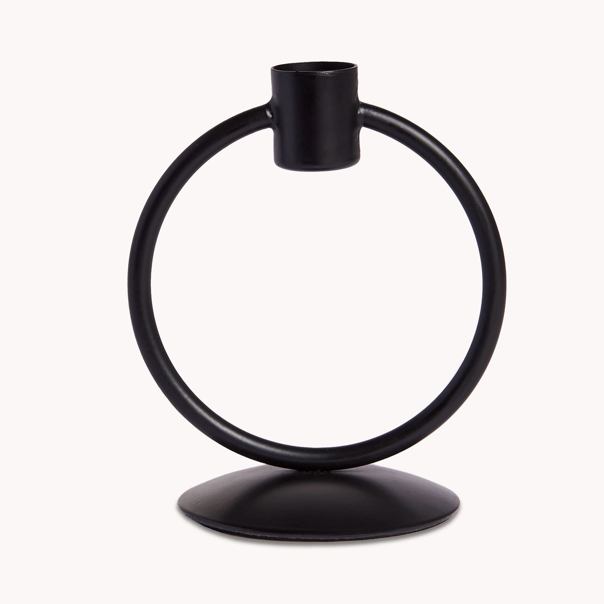 Black Circle Candle Holder | Shop Pokoloko home décor at boogie + birdie