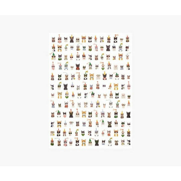 Cool Cats Gift Wrapping Sheets - Roll of 3