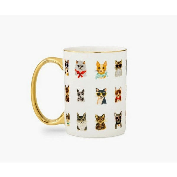 Cool Cats Porcelain Mug