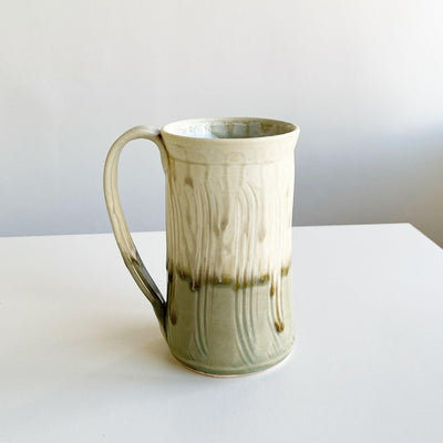 Cream Green Large Mug