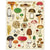 Mushrooms 1000 Piece Puzzle | Cavallini Paper & Co. | Shop vintage styles and prints at boogie + birdie'