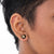 Black Gold Flake Stud Earrings | Birch Jewellery | Shop a selection of jewellery at boogie + birdie 