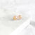 Pink Gold Flake Stud Earrings | Birch Jewellery | Shop a selection of jewellery at boogie + birdie