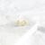 White Gold Flake Stud Earrings | Birch Jewellery | Shop a selection of jewellery at boogie + birdie 