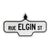 Elgin Street Sign Sticker | Damn Fine | boogie + birdie