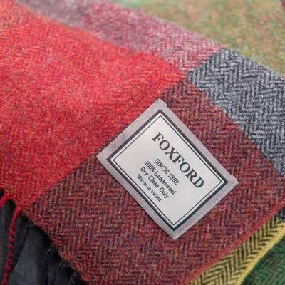 Forest Drive Lambswool Throw | Shop a selection of Foxford Mills wool at boogie + birdie