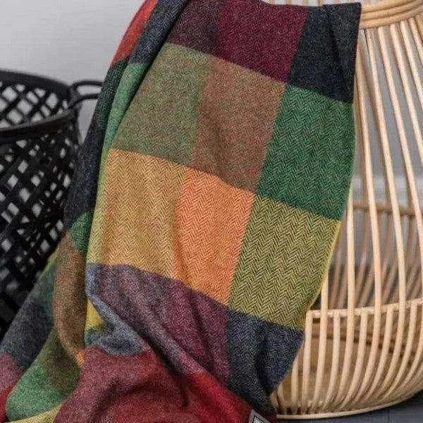 Forest Drive Lambswool Throw | Shop a selection of Foxford Mills wool at boogie + birdie