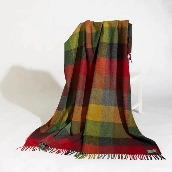 Forest Drive Lambswool Throw | Shop a selection of Foxford Mills wool at boogie + birdie