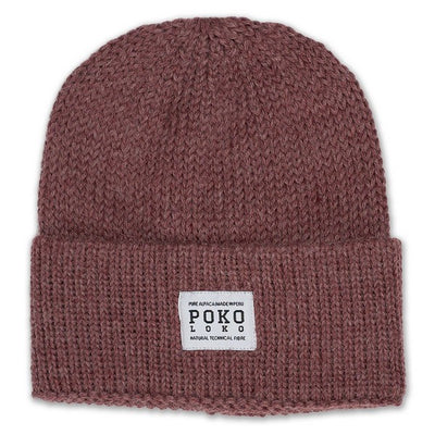 Dusty Rose Alpaca Fisherman Toque