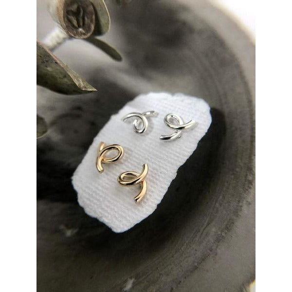 Gold Confetti Stud Earrings | Open Fire | boogie + birdie