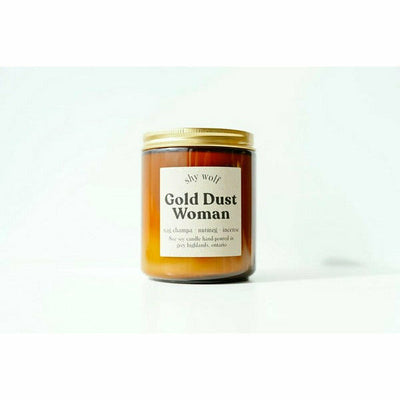 Gold Dust Woman Candle | Shy Wolf | Shop a selection of candles and home fragrance at boogie + birdie