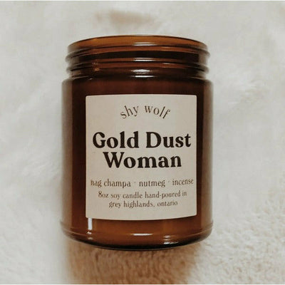 Gold Dust Woman Candle | Shy Wolf | Shop a selection of candles and home fragrance at boogie + birdie