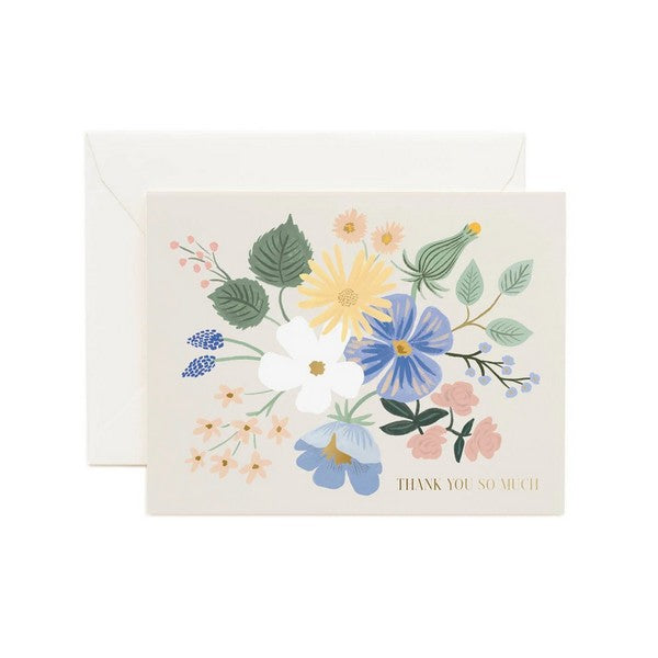 Garden Party Thank You Card