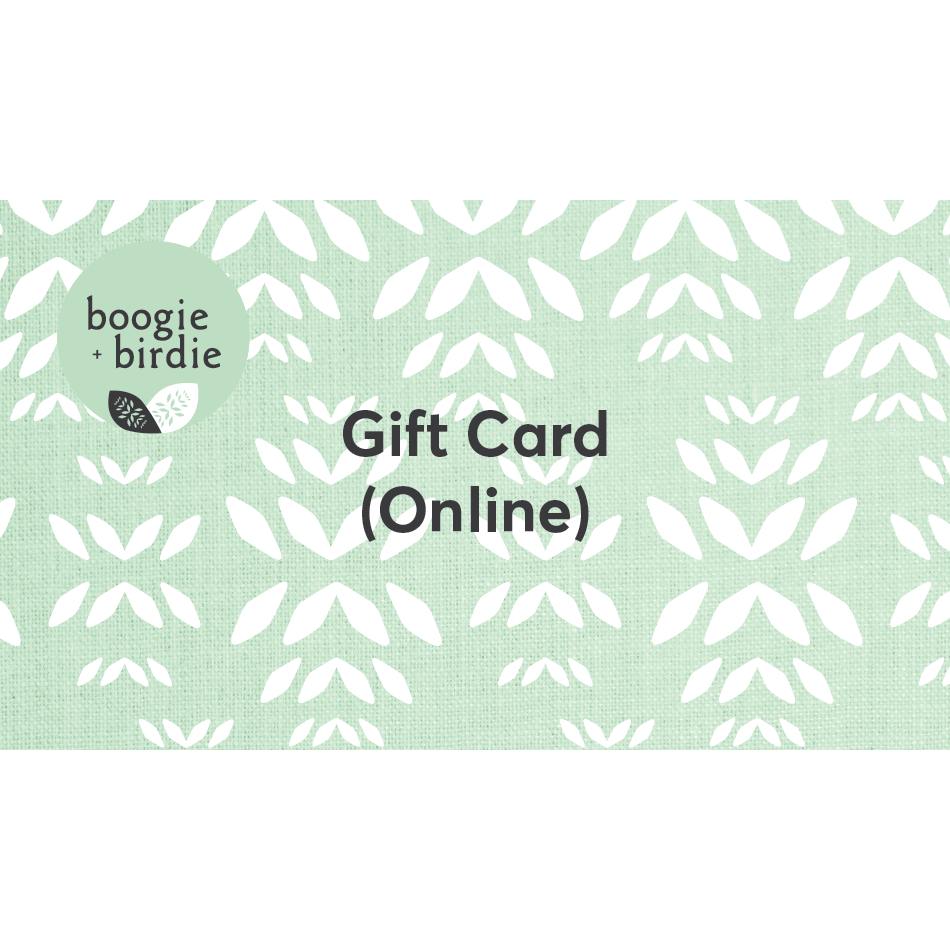 Online Only Gift Card | boogie + birdie