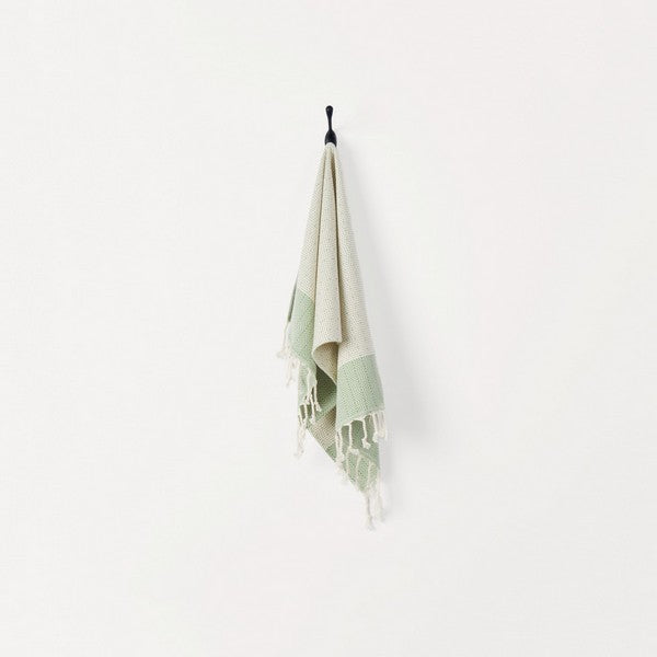 Leaf Lined Diamond Hand Towel | Shop Pokoloko at boogie + birdie