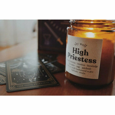 High Priestess Tarot Candle | Shy Wolf | Shop a selection of candles and home fragrance at boogie + birdie