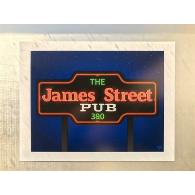 James Street Pub Print | Damn Fine | boogie + birdie
