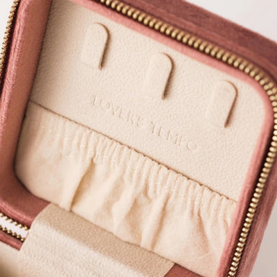 Dusty Rose J'Adore Square Jewellery Box | Shop Lover's Tempo at boogie + birdie in Ottawa.