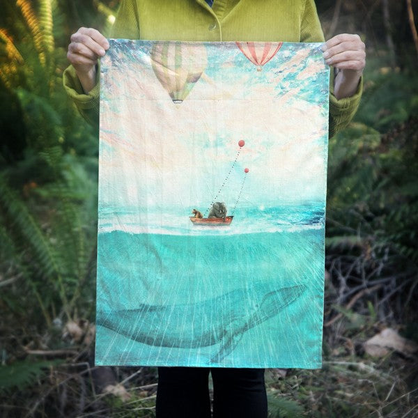 Adrift Tea Towel