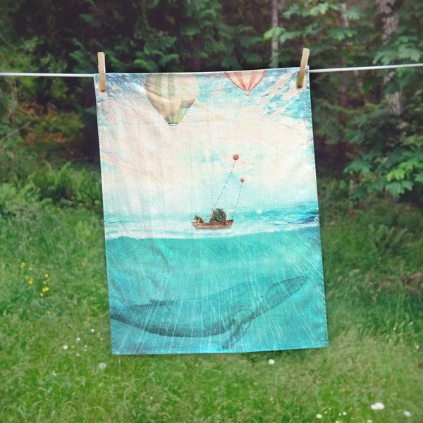 Adrift Tea Towel
