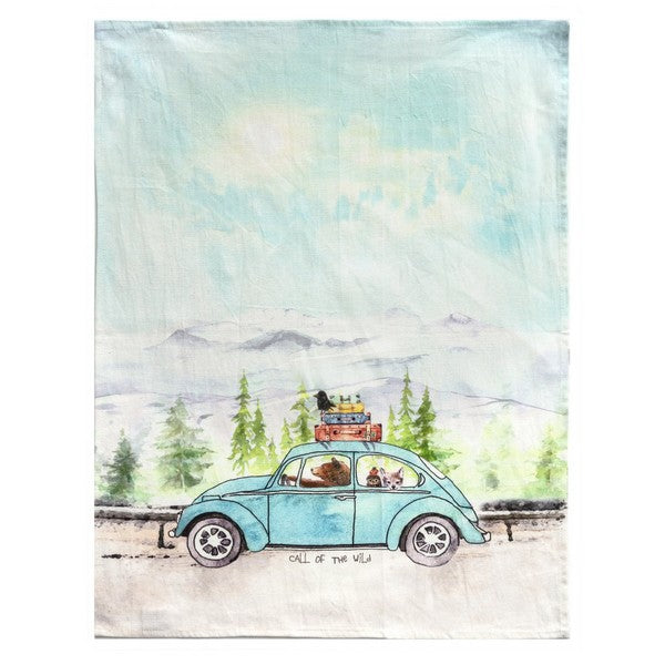 Call of the Wild Tea Towel