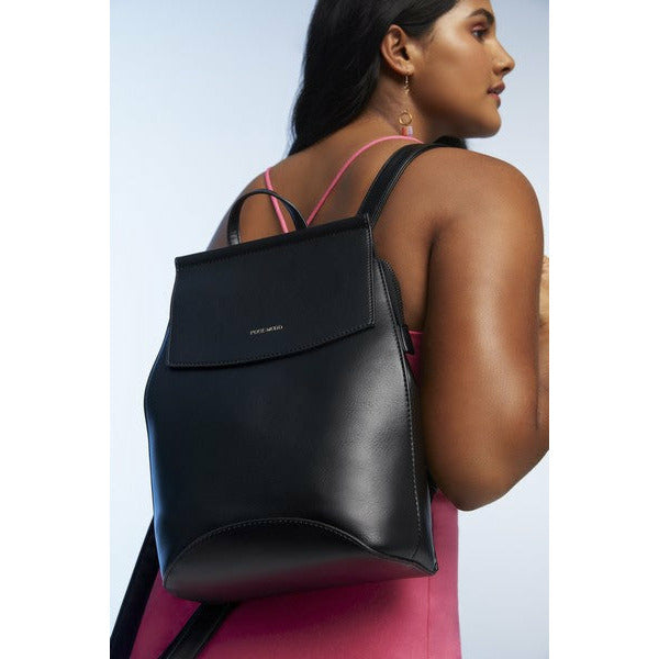 Black Kim Convertible Backpack